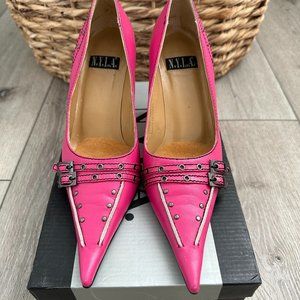 Stylish Pink Stiletto Women's Shoes